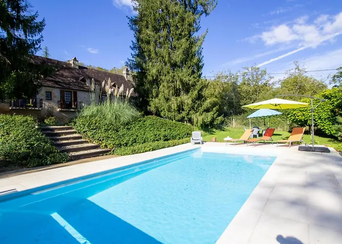 Σπίτι διακοπών Maison Pour 6 Pers. Avec Piscine Privee Et Animaux Acceptes - Fr-1-616-83